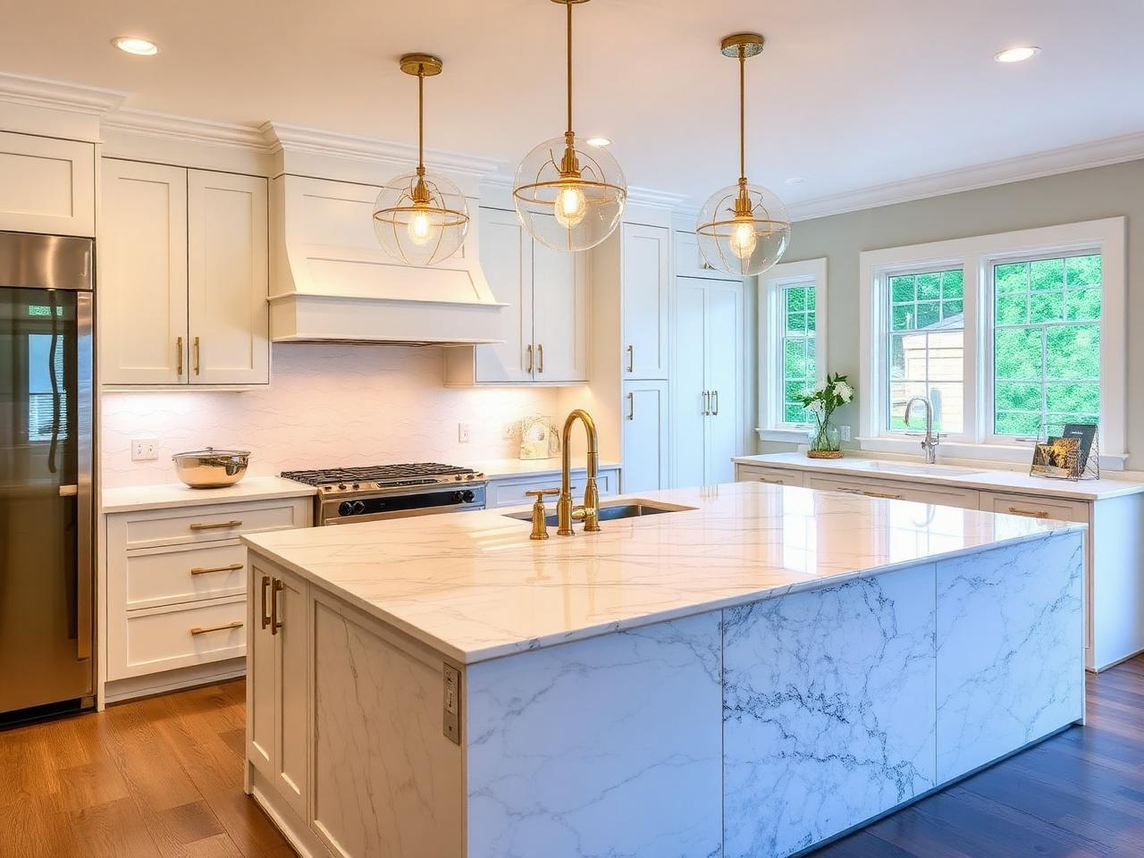 Marble Kitchen Renovation